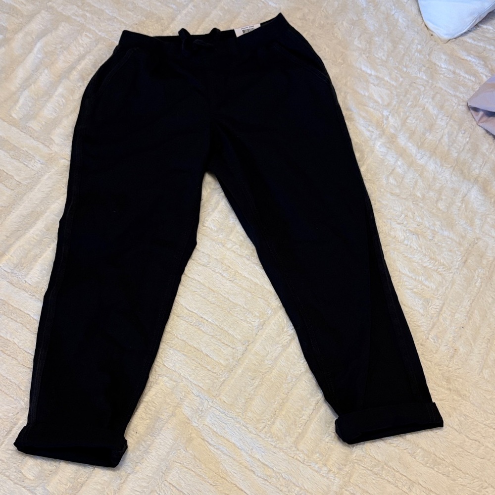 NWT Style & Co. Pants Drawstring Waist, Cuffed Hem.